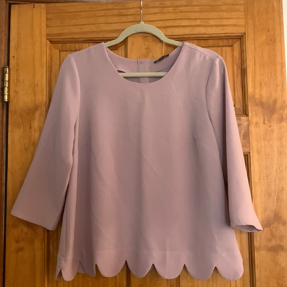 Blush blouse